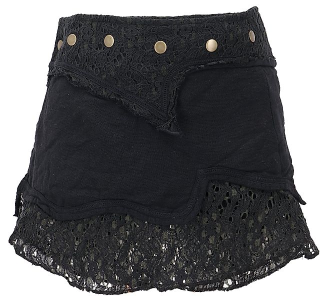 Guru-Shop Minirock Natürlicher Goa Sommerrock, Ethno Wickelrock.. alternati günstig online kaufen