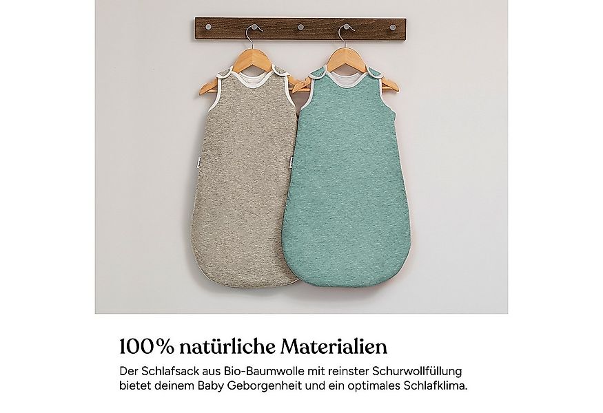 Ehrenkind Babyschlafsack Rund mit Wollfüllung 2.0 TOG, Sorgt für wohlige Wä günstig online kaufen