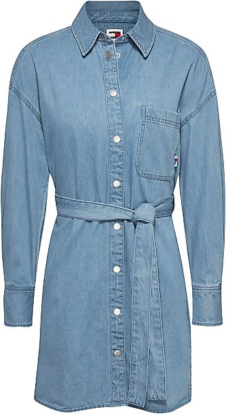 Tommy Jeans Jeanskleid "TJW BELTED DENIM SHIRT DRESS EXT" günstig online kaufen