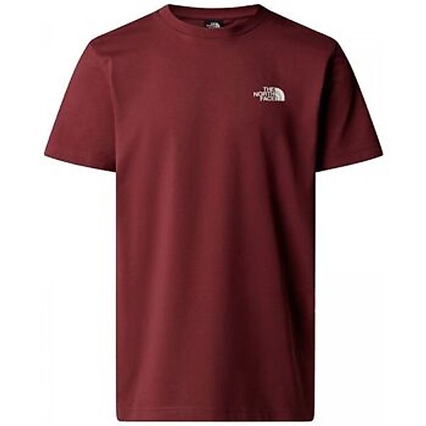 The North Face  T-Shirts & Poloshirts NF0A87NG M SS SIMPLE DOME-0VO1 SUMAC günstig online kaufen