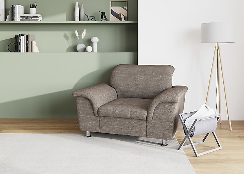 DOMO collection Sessel »Franzi, zeitlos & elegant, moderne Sitzheftung« mit günstig online kaufen