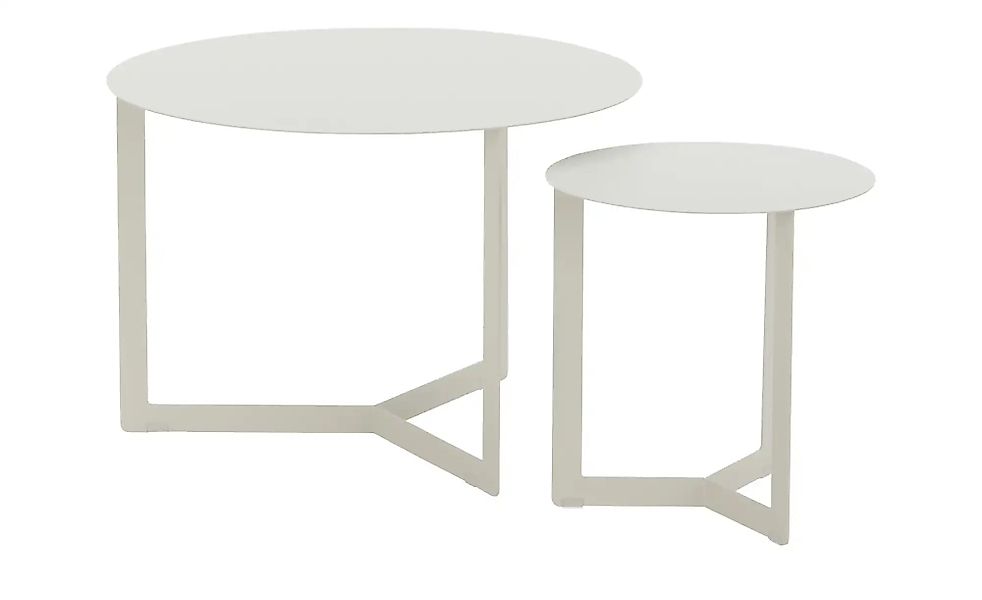 Love it Couchtisch 2er-Set  Palmaria ¦ beige ¦ Maße (cm): H: 45  Ø: 65 Tisc günstig online kaufen