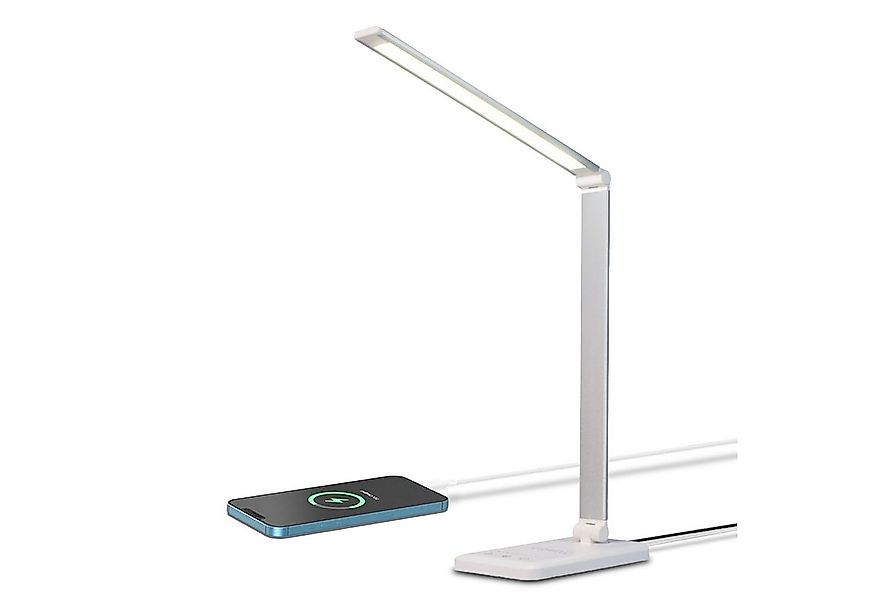 LQWELL Schreibtischlampe LED Schreibtischlampe Dimmbar Metallmaterial, LED günstig online kaufen
