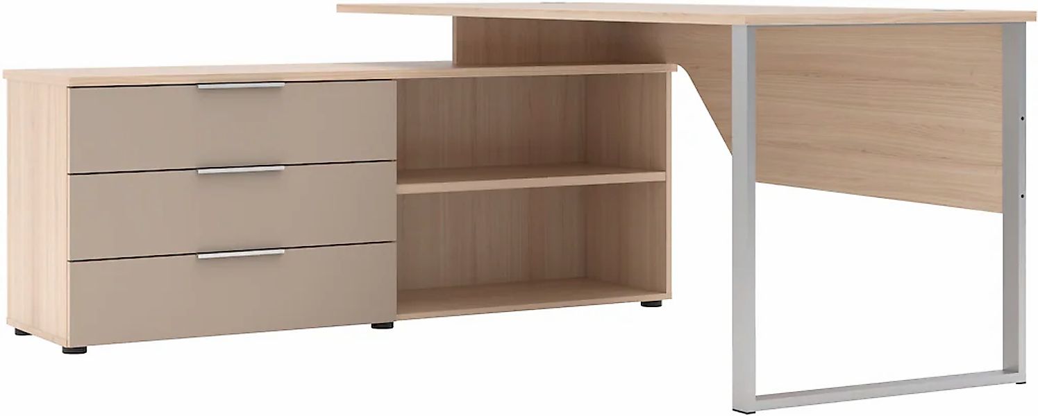 Innostyle Schreibtisch "Schreibtisch Santorin, 180/77/160 cm ( B/H/T)" 1 St günstig online kaufen