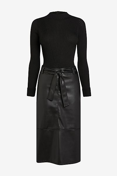 Next 2-in-1-Kleid 2-in-1 Hochgeschlossenes Kleid aus günstig online kaufen
