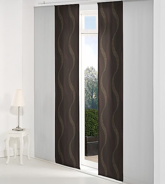 Wirth Schiebegardine "LUPARA" Paneelwagen 1 Stk. tlg. Inkl. Montagezubehör günstig online kaufen