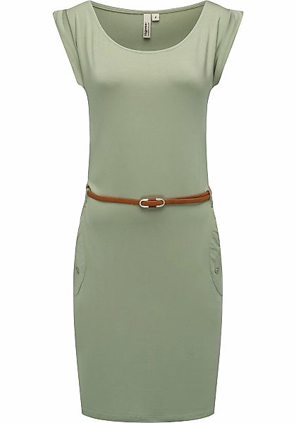 Ragwear Sommerkleid "Tagg" Eingrifftaschen Damen Kurzarm-Kleid mit Tailleng günstig online kaufen