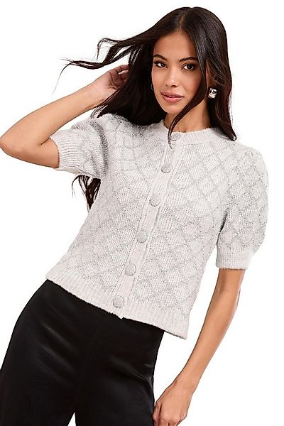 LIPSY Strickjacke Lipsy Kurzärmlige Strickjacke, Regular (1-tlg) günstig online kaufen