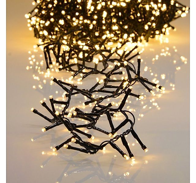 INtrenDU LED-Lichterkette Lichterkette warmeiß 800LED 16m, mit itegriertem günstig online kaufen