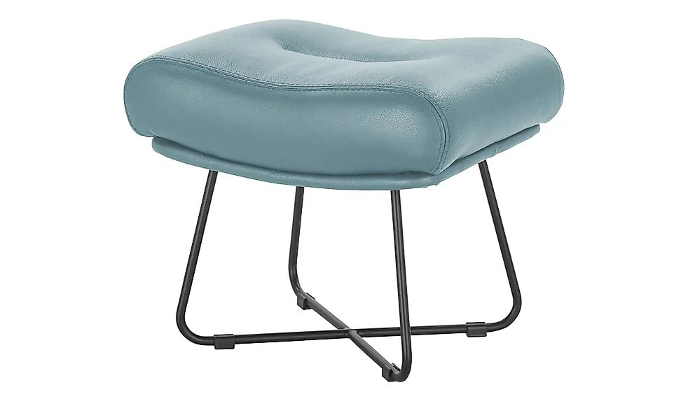 Ravensberger Werkstätten Hocker Leder RW Wing ¦ blau ¦ Maße (cm): B: 63 H: günstig online kaufen