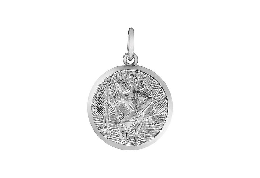 Vivance Kettenanhänger 925/- Sterling Silber rhodiniert Christophorus günstig online kaufen