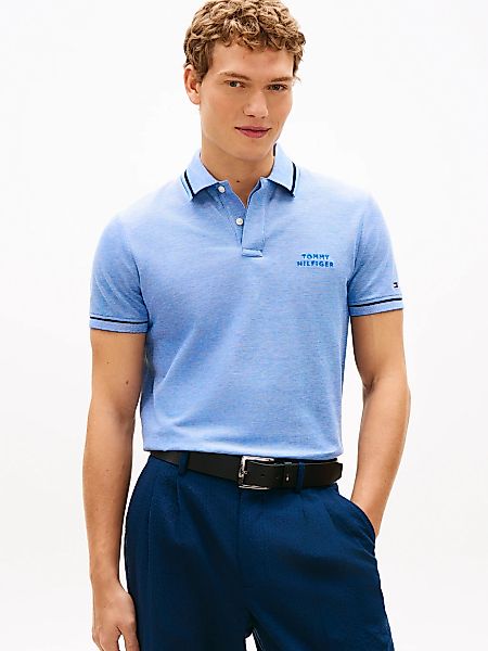 Tommy Hilfiger Poloshirt "OXFORD TWO TONE REGULAR PLACKET" Regular fit mit günstig online kaufen