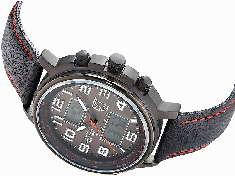 ETT Funkchronograph Hunter EGS-11452-22L, Armbanduhr, Herrenuhr, günstig online kaufen