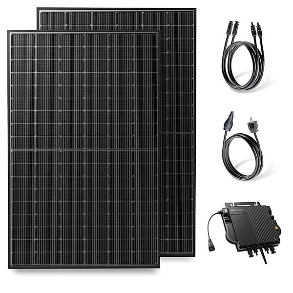 Solakon Balkonkraftwerk 900W 800W Solaranlage Steckerfertig Komplettset Pho günstig online kaufen