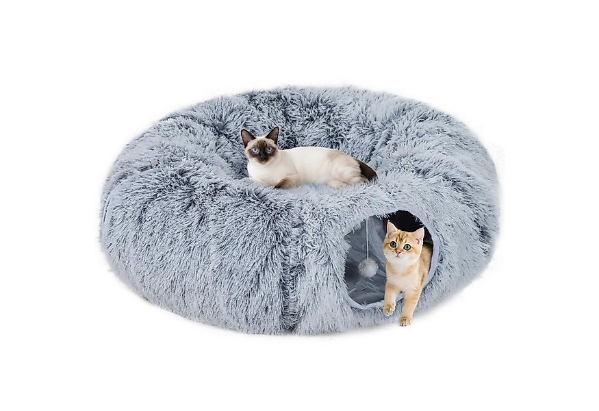 BlingBin Tiertunnel Katzentunnel, 3-in-1 Katzenspielzeug mit Spielball, Kat günstig online kaufen