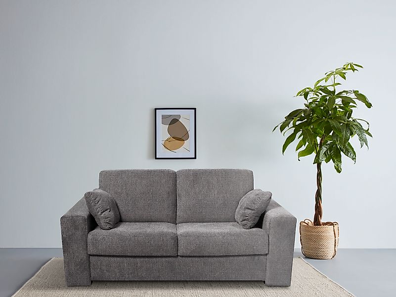 Home affaire 2-Sitzer »Roma Matratzenhöhe 14 cm« Dauerschlaffunktion, mit U günstig online kaufen