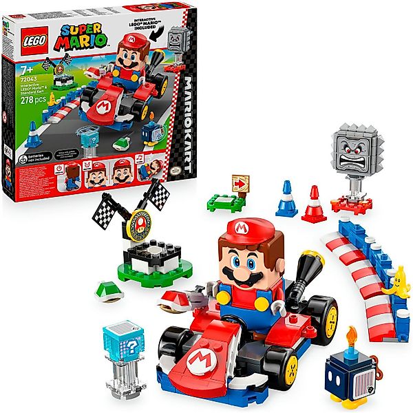 LEGO® Mario Kart – Interaktiver LEGO Mario & Standard-Kart (72043) Konstruk günstig online kaufen