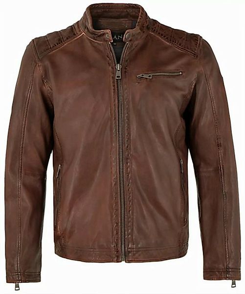 Jilani Lederjacke Aeneis Jilani - Herren Lederjacke Lammnappa braun günstig online kaufen