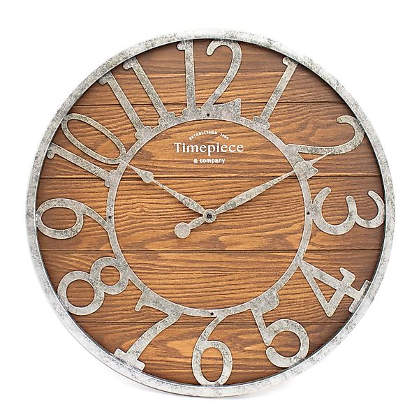 K&L Wall Art Wanduhr große Industrielle günstig online kaufen