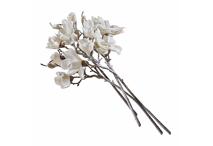 Kunstblume Deko-Blume 4er Set Santavella weiß, Mirabeau, Höhe 47.0 cm günstig online kaufen