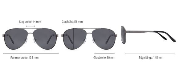 styleBREAKER Sonnenbrille Polarisierte Piloten Sonnenbrille mit günstig online kaufen