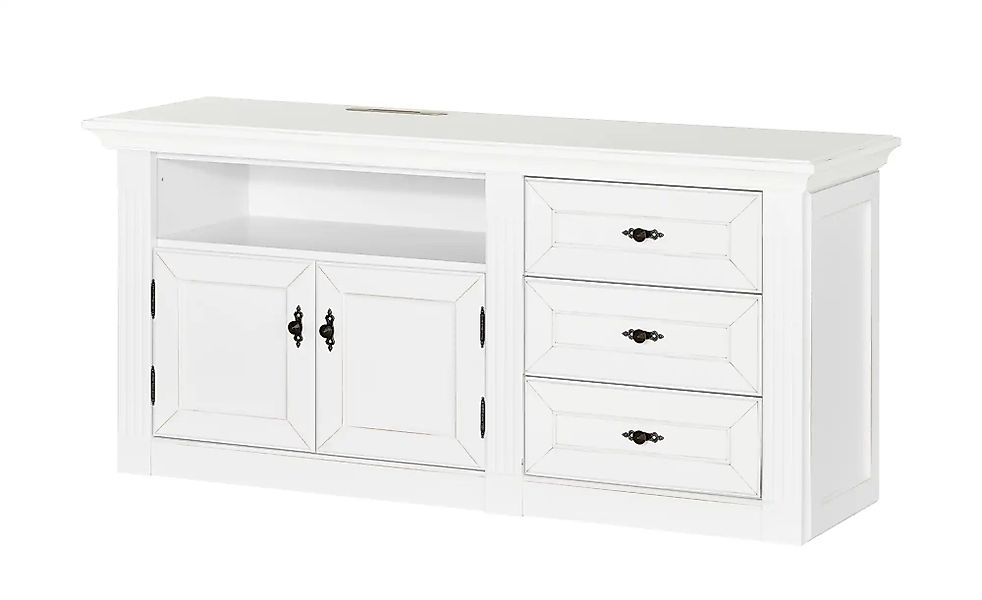 maison bleue TV-Element  Petit Chalet ¦ weiß ¦ Maße (cm): B: 141 H: 67 T: 4 günstig online kaufen