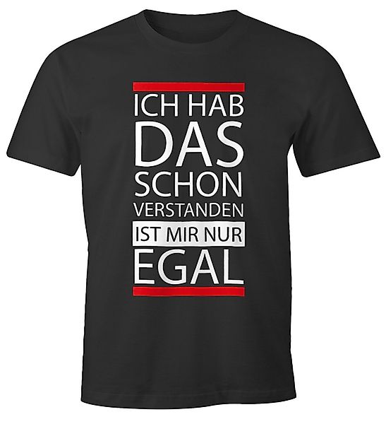 MoonWorks Print-Shirt Herren T-Shirt - Ich günstig online kaufen