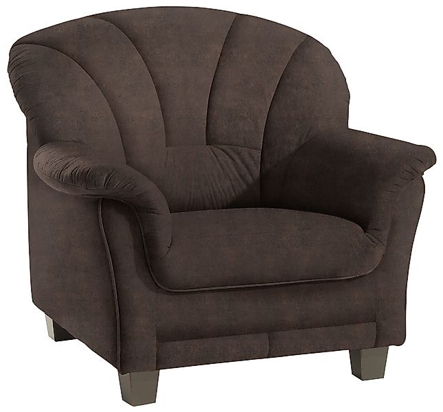Home affaire Sessel "Camelita zeitlos, bequeme Armlehnen, auch in Leder, Br günstig online kaufen