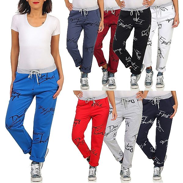 simaranda Jogginghose Damen Jogginghose Schrift 37 günstig online kaufen