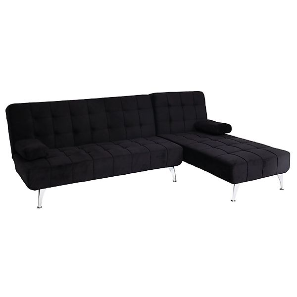 MCW Schlafsofa K22 Samt Schwarz günstig online kaufen