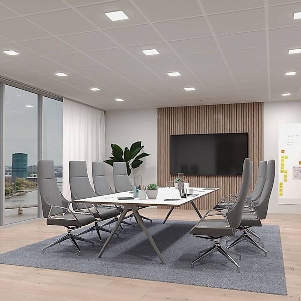 Paulmann Veluna Edge ZigBee CCT eckig 20x20 cm günstig online kaufen