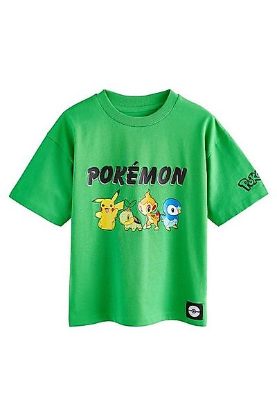 Next T-Shirt Lizenziertes Kurzarm-T-Shirt, Pokémon (1-tlg) günstig online kaufen