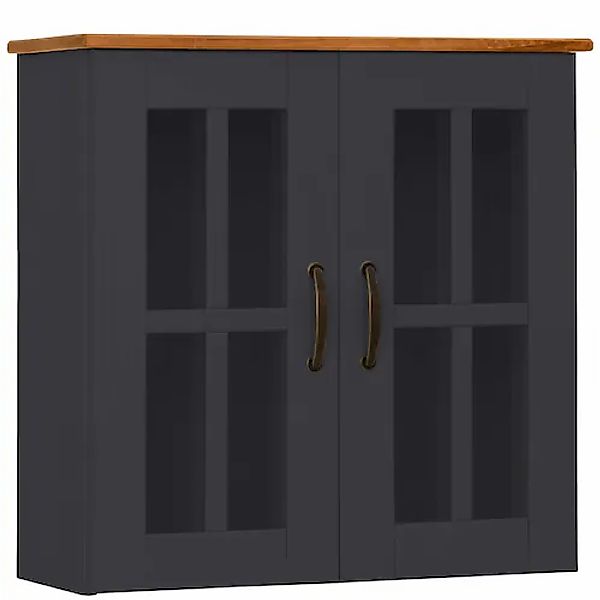 Home affaire Hängeschrank "Rodby" FSC-zertifiziertes Massivholz, Griffe Met günstig online kaufen