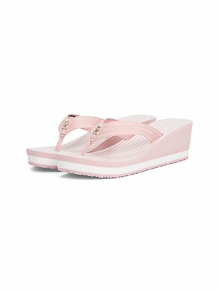 Tommy Hilfiger Dianette "TH STRIPES WEDGE BEACH SANDAL", Zehentrenner, Somm günstig online kaufen