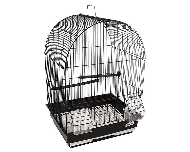 Flamingo Vogelkäfig Vogelkäfig Alor 2 schwarz günstig online kaufen