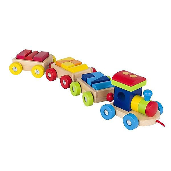 goki Spielzeug-Eisenbahn Holzeisenbahn Orlando, (packung, 14-tlg., günstig online kaufen