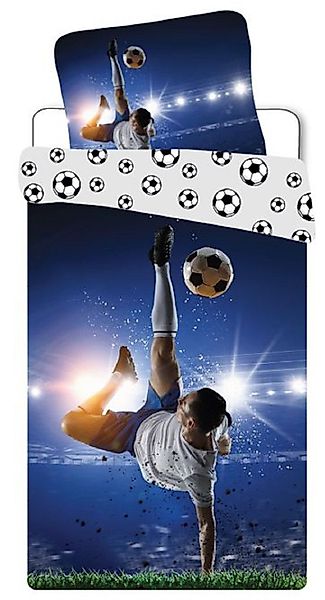 BrandMac Kinderbettwäsche Bettwäsche Fußball Spieler 135 günstig online kaufen