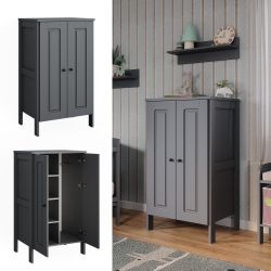 VitaliSpa® Kleiderschrank Ajaton, Grau, 70 x günstig online kaufen