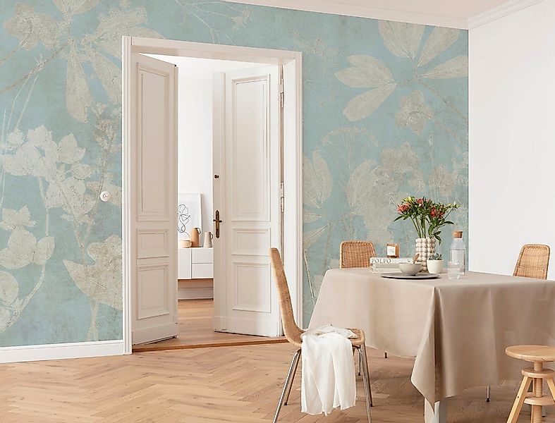 Komar Vliestapete »Digitaldruck Vlies - Jardin sur Papier - Größe 350 x 250 günstig online kaufen