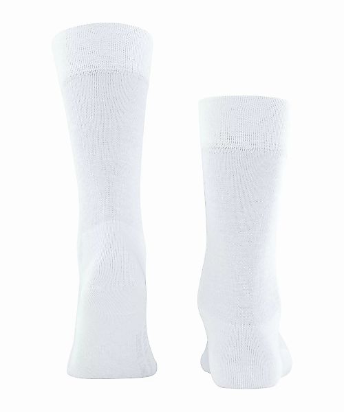 FALKE Sensitive London Herren Socken, 47-50, Weiß, Uni, Baumwolle, 14616-20 günstig online kaufen