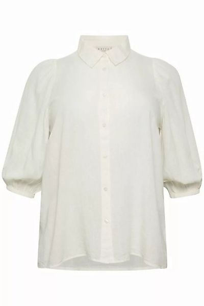 KAFFE Curve Langarmhemd Langarm - Hemd KCmille Große Größen günstig online kaufen