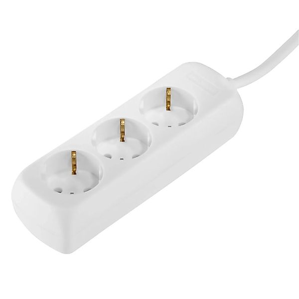 Hama Steckdosenleiste 3-Fach mit Erhöhtem Berührungsschutz Weiß 1,4 m günstig online kaufen