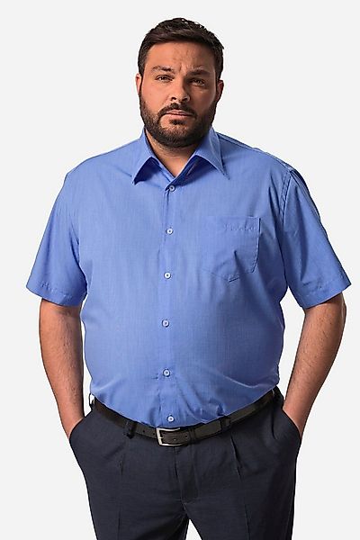 Men Plus Kurzarmhemd Businesshemd Halbarm Easy Care Vario-Kragen günstig online kaufen