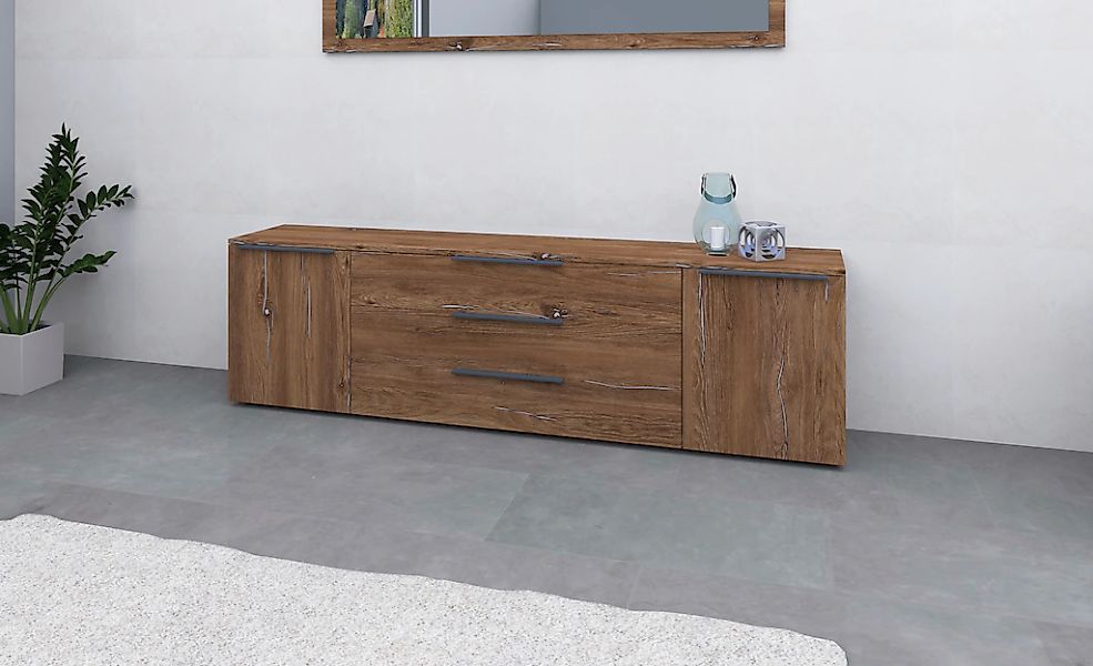 borchardt Möbel Sideboard "Tom, Kommode Breite 200cm, hängend oder stehend günstig online kaufen