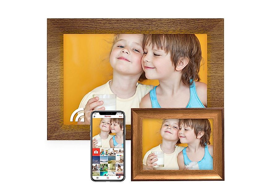 Fine Life Pro Digitaler Fotorahmen mit WiFi-Fotoübertragung. Digitaler Bild günstig online kaufen