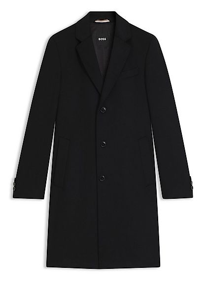 BOSS Kurzmantel aus Woll-Mix mit Kaschmir (1-tlg) günstig online kaufen