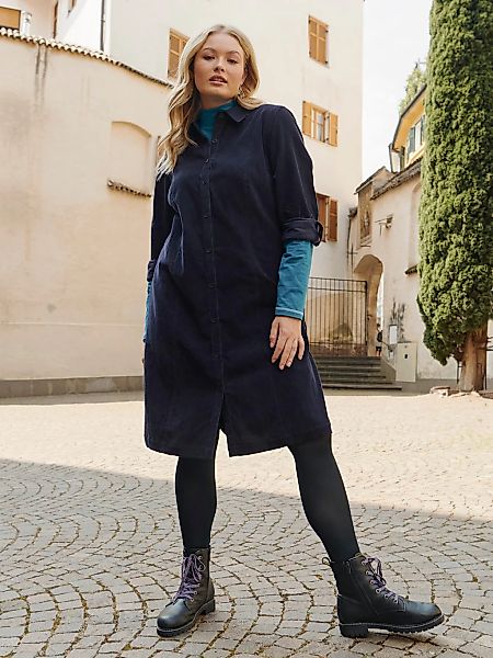 Sheego Blusenkleid "Cord-Kleid" günstig online kaufen