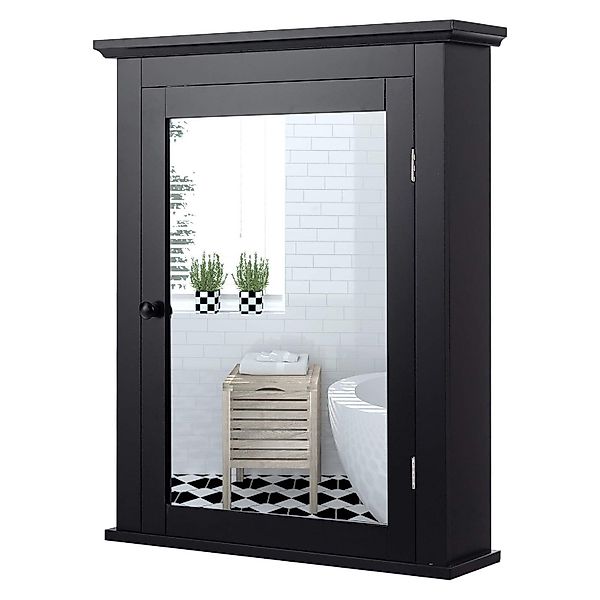 KOMFOTTEU Spiegelschrank Wandschrank 56 x 15 günstig online kaufen