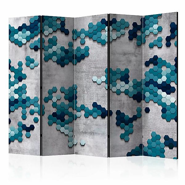 5-teiliges Paravent - Sea Puzzle Ii [room Dividers] günstig online kaufen