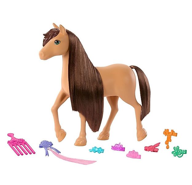 Barbie Anziehpuppe Pony Pepper Barbie Mattel HXJ37 Pferd Spiel-Set & Zubehö günstig online kaufen
